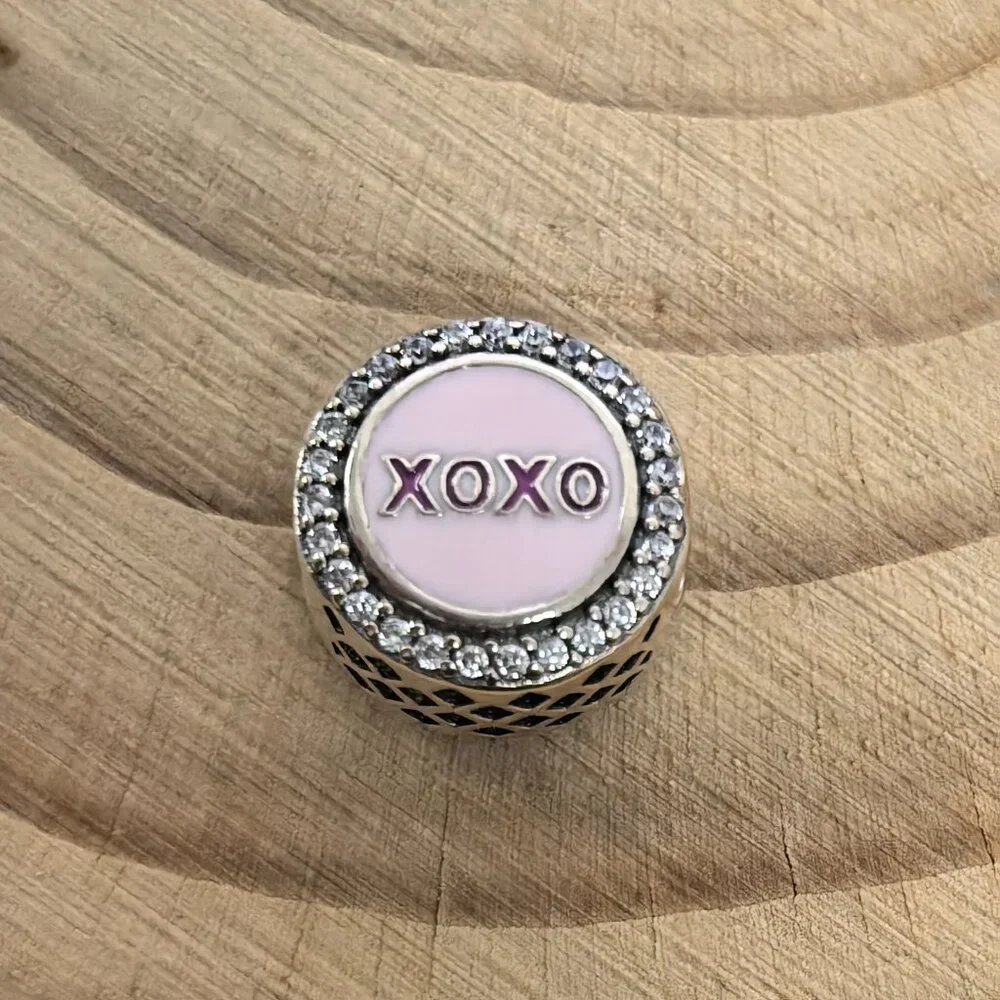 Pandora KISSME XOXO Exclusive Charm Pendant, S925 Silver Jewelry